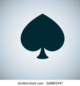 playing cards. suits. icon