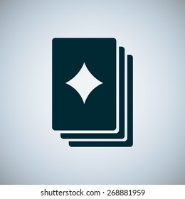 playing cards. suits. icon