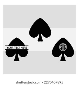 Playing Cards SVG, Playing Cards, Full Deck Playing Cards, Aces, Poker, Royal Flush, Royal Flush, Playing Cards Silhouette, Hearts, Spades, Clubs, Diamonds, Vector, Clipart