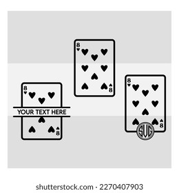 Playing Cards SVG, Playing Cards, Full Deck Playing Cards, Aces, Poker, Royal Flush, Royal Flush, Playing Cards Silhouette, Hearts, Spades, Clubs, Diamonds, Vector, Clipart