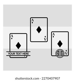 Playing Cards SVG, Playing Cards, Full Deck Playing Cards, Aces, Poker, Royal Flush, Royal Flush, Playing Cards Silhouette, Hearts, Spades, Clubs, Diamonds, Vector, Clipart