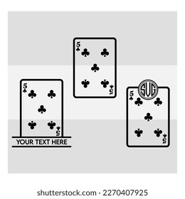 Tarjetas SVG, Tarjetas De Jugar, Tarjetas De Jugar De Cubierta Completa, Aces, Póquer, Flush Real, Flush Real, Silueta De Cartas De Jugar, Corazones, Espadas, Clubes, Diamantes, Vector, Clipart