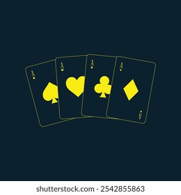 Playing Cards trendy artwork delightful abstract vector illustration colorful practical design.eps