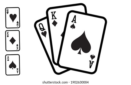 Playing Cards Vector and Clip Art
