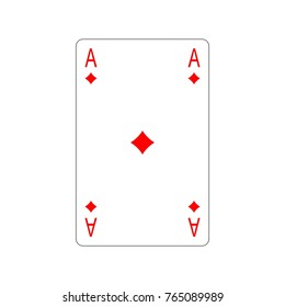  Playing cards. Vector illustration