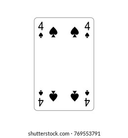  Playing cards. Vector illustration