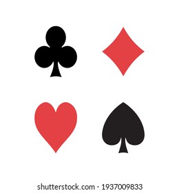 Playing Cards - vector illustration icon