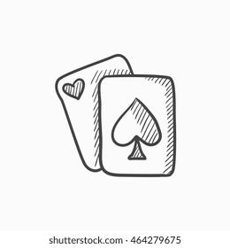 19,728 Playing card sketch Images, Stock Photos & Vectors | Shutterstock