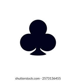 Playing cards vector symbol sign icon emoji clubs