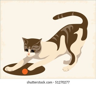 playing cat. eps 10
