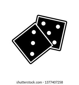 playing darts icon. Element of Casino for mobile concept and web apps icon. Glyph, flat icon for website design and development, app development