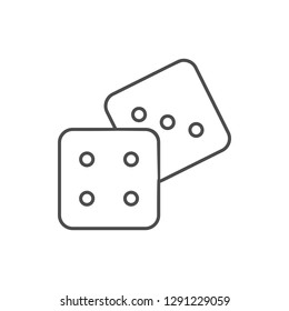 playing darts icon. Element of cyber security for mobile concept and web apps icon. Thin line icon for website design and development, app development