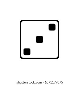 playing dorsum three icon. Element of minimalistic icons for mobile concept and web apps. Thin line icon for website design and development, app development