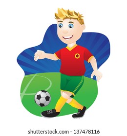 Playing Football