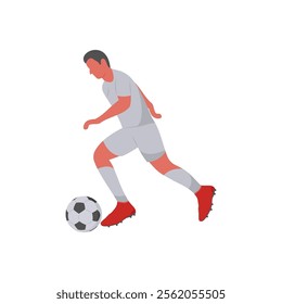 Playing Football, Football Championship Soccer Illustration