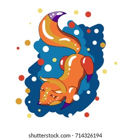 "Playing Fox" illustration