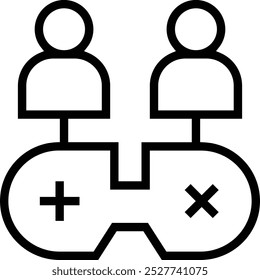 ícone de reprodução. Design de estilo linear fino isolado em fundo branco