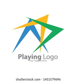 Playing Logo is a simple logo, like a feet of the kid logo, suitable for various needs of your company or business logo,