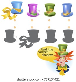 Playing with the Mad Hatter: Find the right shadow.