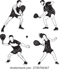 Jugar al pádel entrena la agilidad y la fuerza física