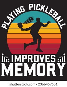 PLAYING PICKLEBALL IMPROVES MEMORY DESIGN