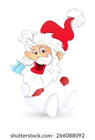 Playing Santa Claus Character