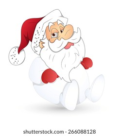 Playing Snowman Santa