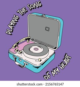 PLAYING THE SONG OF MY HEART