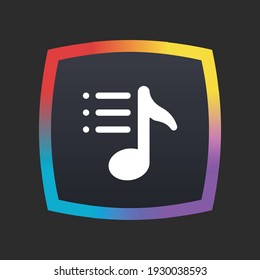 Playlist - App Icon Button