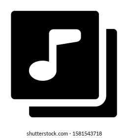 playlist icon isolated sign symbol vector illustration - high quality black style vector icons
