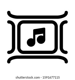 playlist icon isolated sign symbol vector illustration - high quality black style vector icons
