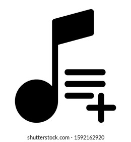 playlist icon isolated sign symbol vector illustration - high quality black style vector icons
