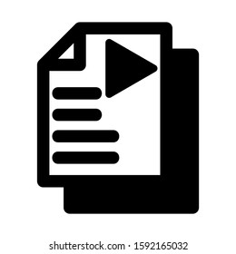 playlist icon isolated sign symbol vector illustration - high quality black style vector icons
