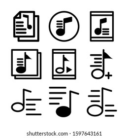 playlist icon isolated sign symbol vector illustration - Collection of high quality black style vector icons
