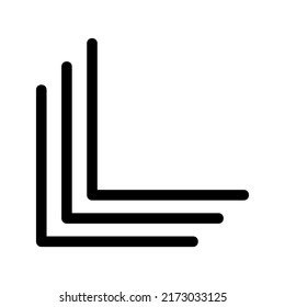 playlist icon or logo isolated sign symbol vector illustration - high quality black style vector icons
