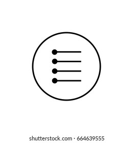 Playlist Icon, Vector