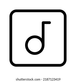 Playlist Icon Vector Symbol Design Illustration