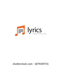 Playlist in Note Music Concept