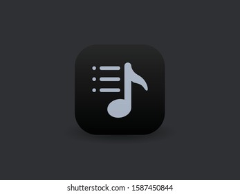 Playlist - Vector App Icon