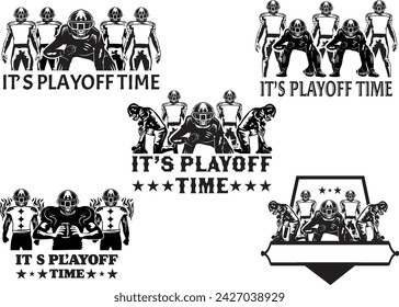 It’s Playoff Time, football player name team, American Football Player, Shirt

