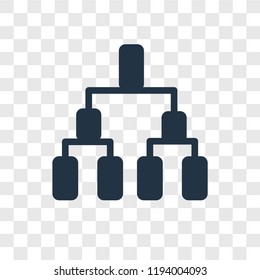 Playoff vector icon isolated on transparent background, Playoff transparency logo concept