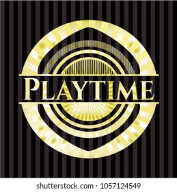 Playtime golden emblem