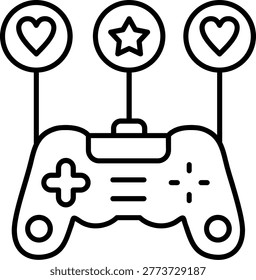 Playtime Icon Vector Element line icon design vector icons