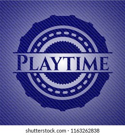 Playtime jean background