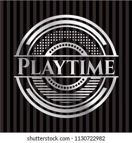 Playtime silvery shiny emblem