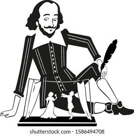 Playwright William Shakespeare And His Theatre