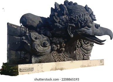 Plaza Garuda Is In Bali Indonesia