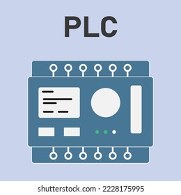 PLC-programmierbarer Logic-Controller mit Ein- und Ausgabeflachdesign