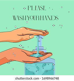 please always wash your hands