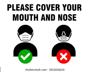 250 Cover your mouth nose Images, Stock Photos & Vectors | Shutterstock